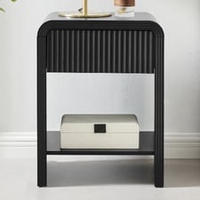 Mireille 1 Drawer Bedside Table