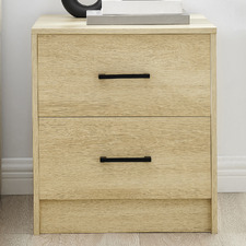 Griffin 2 Drawer Bedside Table