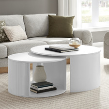 2 Piece Caleigh Nesting Coffee Table Set