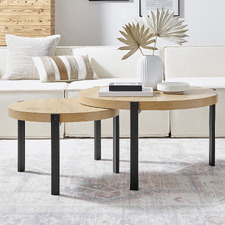 2 Piece Ragnar Nesting Coffee Table Set