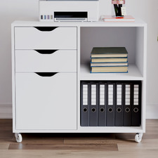 Leola 3 Drawer Filing Cabinet