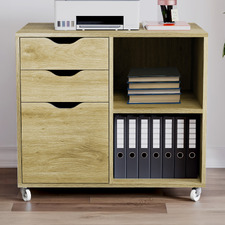 Leola 3 Drawer Filing Cabinet