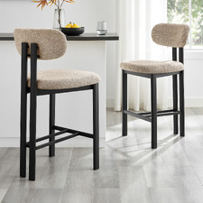 66cm Landree Upholstered Bar Stools (Set of 2)