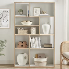 Preston 9 Shelf Bookcase