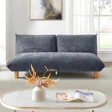Mitch 2 Seater Double Chenille Sofa Bed