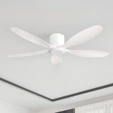 Winona 132cm AC Low Profile Smart Ceiling Fan with Remote Control