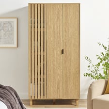 Anela 2 Door 4 Shelf  Wardrobe