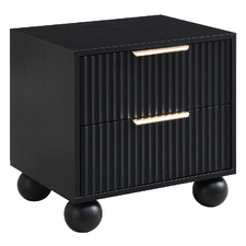 Leanne 2 Drawer Bedside Table
