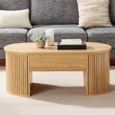 Callix Oval Lift-Top Coffee Table