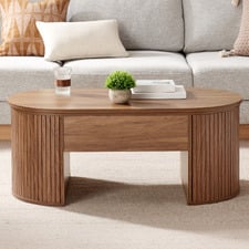 Callix Oval Lift-Top Coffee Table