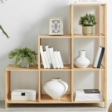 Mirella 6 Cube Shelving Unit