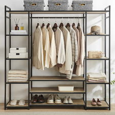 Lewis 12 Shelf Clothing Rack
