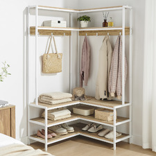 Lewis 4 Shelf Clothing Rack
