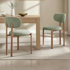 Derry Chenille Dining Chairs (Set of 2)