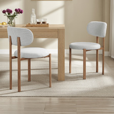 Derry Chenille Dining Chairs (Set of 2)