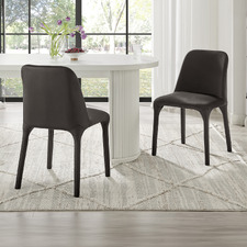 Salem Suede Dining Chairs (Set of 2)