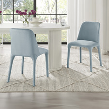 Salem Suede Dining Chairs (Set of 2)