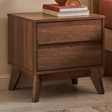 Anderson 2 Drawer Bedside Table