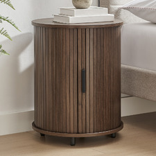 Callix Bedside Table with Sliding Door