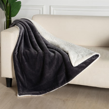 Luna Velvet & Teddy Sherpa Throw