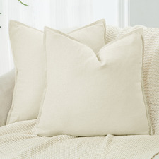 Pipetio Linen & Cotton Cushion Covers (Set of 2)