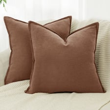 Pipetio Linen & Cotton Cushion Covers (Set of 2)