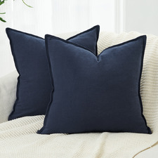 Pipetio Linen & Cotton Cushion Covers (Set of 2)