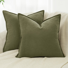 Pipetio Linen & Cotton Cushion Covers (Set of 2)