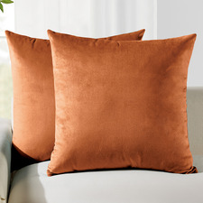Adeline Velvet European Pillowcases (Set of 2)