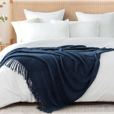 Fassett Knitted Throw