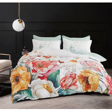 Elmira Brushed Microfibre Quilt Cover Set