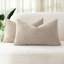 Berryl Rectangular Boucle Cushion Covers (Set of 2)