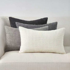 4 Piece Briselle Corn Grain Velvet Cushion Cover Set
