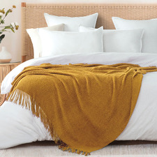 Fassett Knitted Throw