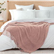 Fassett Knitted Throw