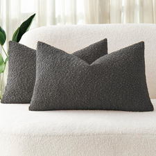 Berryl Rectangular Boucle Cushion Covers (Set of 2)
