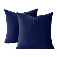 Adeline Velvet European Pillowcases (Set of 2)