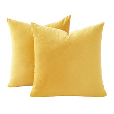 Adeline Velvet European Pillowcases (Set of 2)