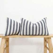 Brianna Rectangular Linen & Cotton Cushion Covers (Set of 2)