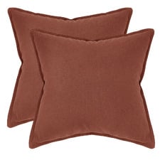Selah Cotton & Linen European Pillowcases (Set of 2)