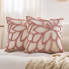 Tia Chenille Cushion Covers (Set of 2)
