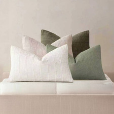 4 Piece Seth Rectangular Cushion Cover Set
