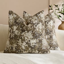 Lilymae Chenille Cushion Covers (Set of 2)