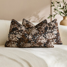 Lilymae Rectangular Chenille Cushion Covers (Set of 2)