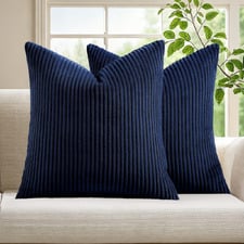 Gracie Corduroy Velvet Cushion Covers (Set of 2)
