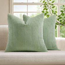 Gracie Corduroy Velvet Cushion Covers (Set of 2)