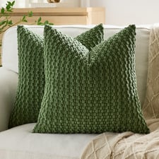 Dakota Chenille Cushion Covers (Set of 2)