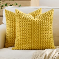Dakota Chenille Cushion Covers (Set of 2)