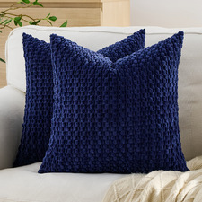 Dakota Chenille Cushion Covers (Set of 2)