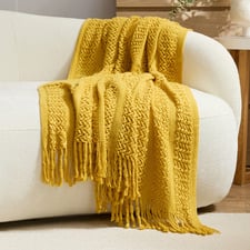 Xenia Knitted Throw